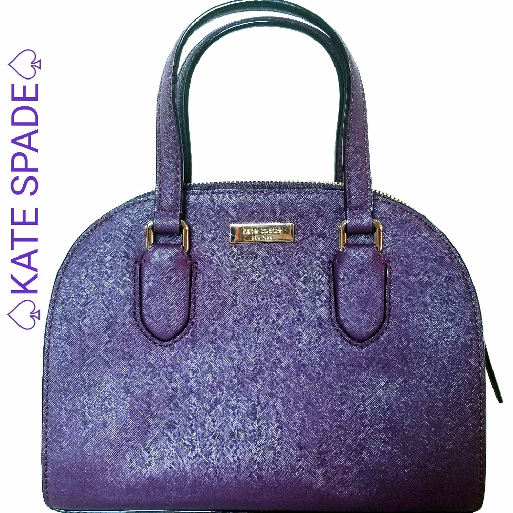 Offers!?🔥Kate Spade Deep Plum Mini